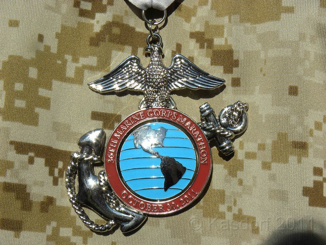 MCM 2011 345.JPG - The 36th Marine Corp Marathon in Washington DC was run on October 30, 2011. My first Marine Corp, and my second full marathon.